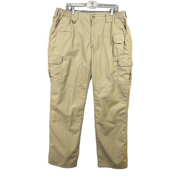5.11 Tactical Pants - 5.11 Tactical Cargo Pants Women's Size 18L Elastic Waist Workwear EUC